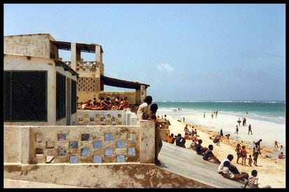 Playa Lido de Mogadiscio en 1983.