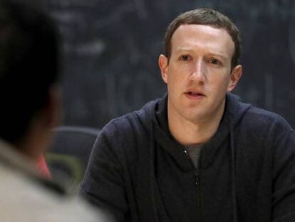 Mark Zuckerberg, fundador de Facebook, en noviembre.