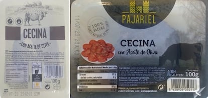 Los productos retirados de la espalda por contener listeria.