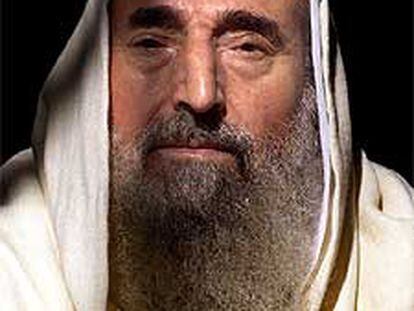 El jeque Ahmed Yassin, líder de Hamás, en el año 2000.