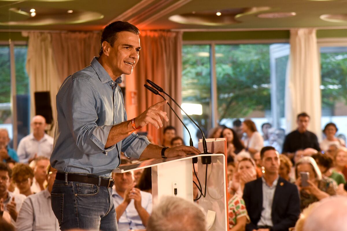 Sánchez calls for the “double value” of the PSOE vote en las circunscripciones pequeñas y medianas |  General Election 23J |  Spain