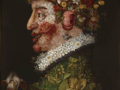 &#039;La primavera&#039; (1563), de Arcimboldo. 