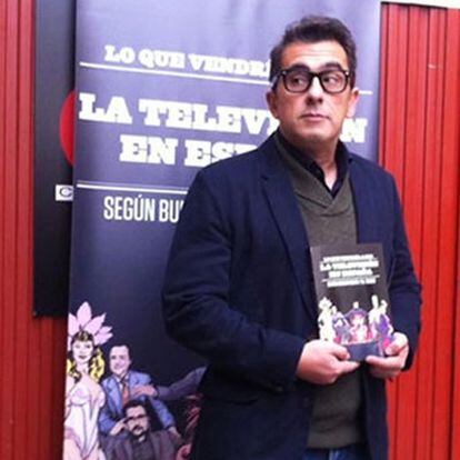 Buenafuente, ayer en la presentación del libro.