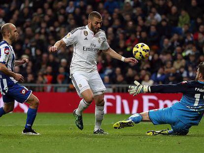Benzema hace el segungo gol