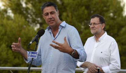 Xavier Garc&iacute;a Albiol durante su presentaci&oacute;n