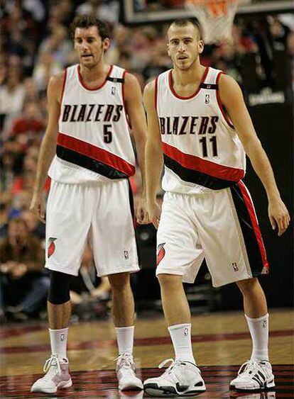 Los dos españoles, juntos en los Blazers