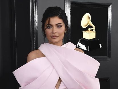 Kylie Jenner, en los premios Grammy, el pasado 10 de febrero.