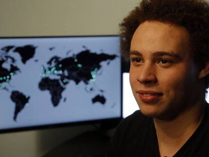 Marcus Hutchis, el experto brit&aacute;nico que fren&oacute; el reciente ataque digital.