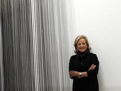 Patricia Phelps de Cisneros, en el Museo Reina Sof&iacute;a. 