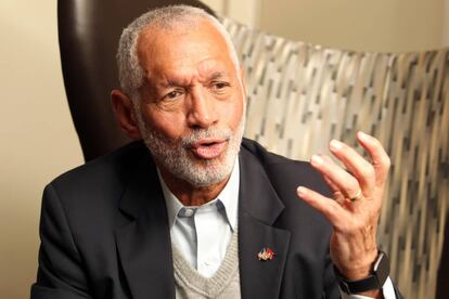 Bolden, durante la entrevista.