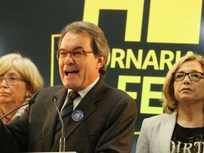 Irene Rigau, Artur Mas y Joana Ortega.