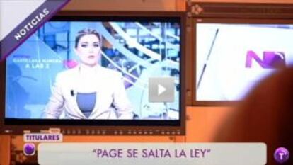 Ejemplo proporcionado por el representante de UGT en el Comité de Empresa de RTVCM de la mala práctica periodística en la cadena.