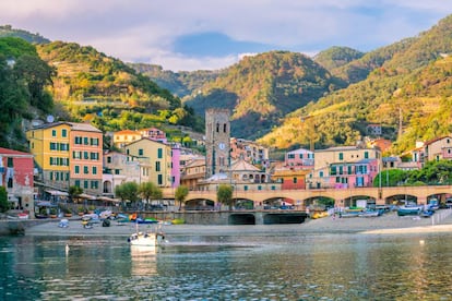 Monterosso al Mare, uno de los cinco pueblos de Cinque Terre.