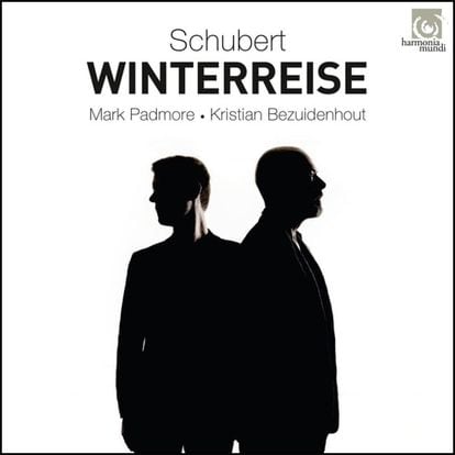 SCHUBERT. 'Winterreise. Mark Padmore (tenor) y Kristian Bezuidenhout (piano).(Harmonia Mundi). "En invierno, escuchar Winterreise, de Schubert, al menos una vez debería ser una asignatura obligada para todos, al margen de edades, de credos, de dolencias físicas o espirituales, de estados anímicos. La peripecia invernal de su protagonista es un viaje más mental que real que nos invita a bucear en nuestros propios demonios ocultos y a escudriñar nuestros miedos". Por LUIS GAGO