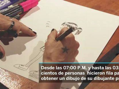 Un centenar de artistas argentinos de las historieta dibujaron para recaudar fondos.