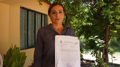 Diana Aurelia Andrade Ibarra, de 39 años, de Baviácora, es otra de las afectadas.