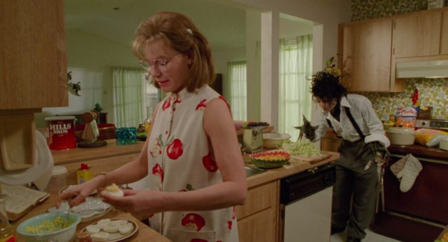 Así lucía la cocina de la familia Boggs durante la película. | D.R.
