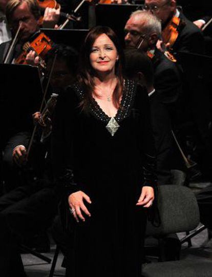La soprano Ricarda Merbeth.
