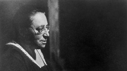 Emmy Noether en 1930.