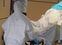 Un sanitario protegido con un traje y guantes de látex, empuja una camilla con una persona sobre ella en el Hospital Universitario Cruces, uno de los hospitales públicos vascos de referencia para infectados por coronavirus, en Bilbao/Euskadi (España) a 19 de marzo de 2020.
COVID-19;PANDEMIA
H.Bilbao / Europa Press
19/03/2020 