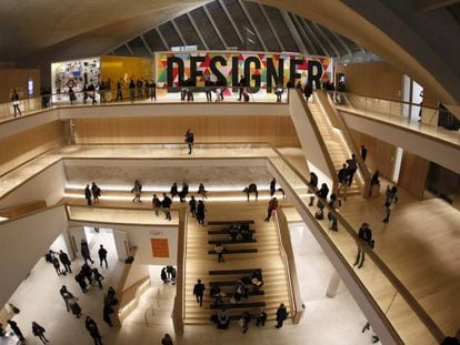 Interior del Museo del Diseño de Londres.