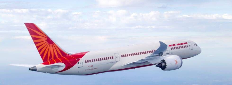 Boeing 787 Dreamliner de Air India.