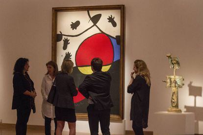 "MIró: la experiencia de mirar" continúa hasta el 25 de febrero.