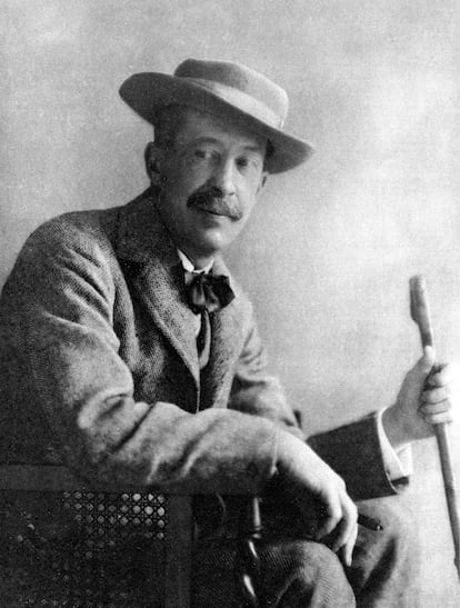 Lord Carnavon, la víctima en la novela de Melgar.