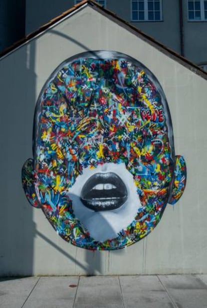 Arte callejero en Stavanger.