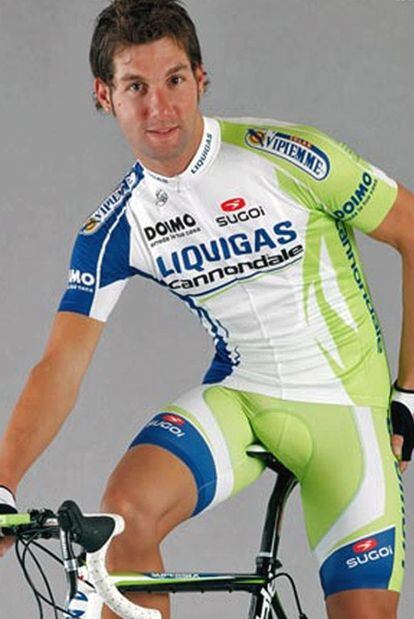 Fabio Sabatini, corredor del Liquigas.