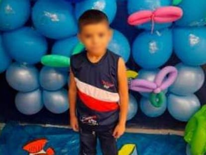 Maximiliano, el niño de 6 años desaparecido en Antioquia (Colombia).