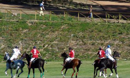 Campo de polo de La Granja de San Ildefonso.