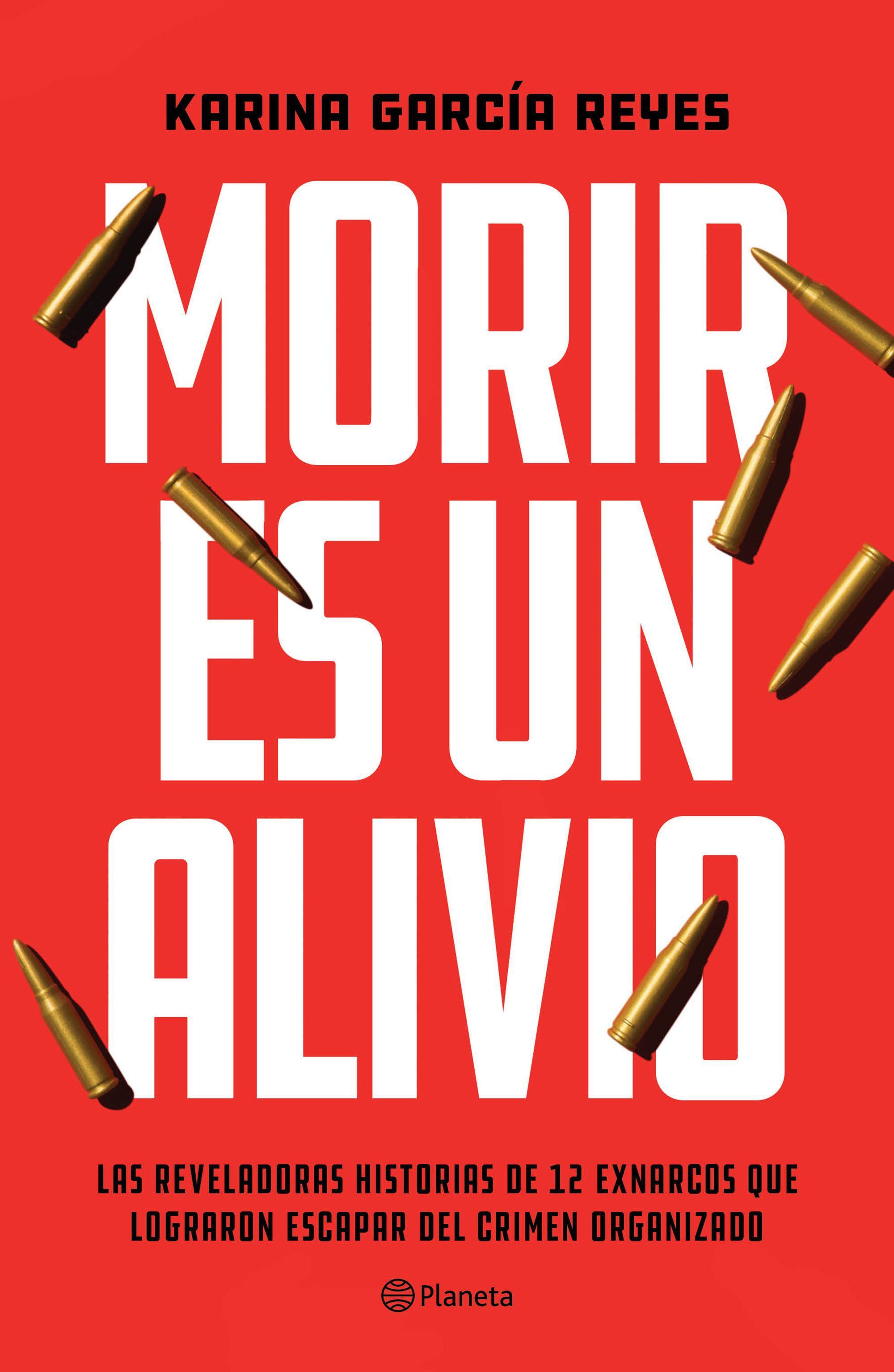 Portada del libro 'Morir es un alivio', de la académica Karina García.