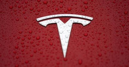Logo de Tesla.