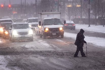 La tormenta ya ha provocado nevadas, temperaturas glaciales y peligrosos vientos y heladas en las zonas montañosas del Oeste, el Medio Oeste y el sur de Estados Unidos.