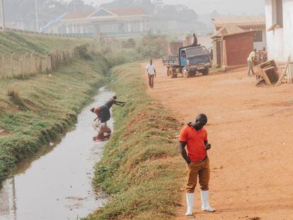 Un barrio de Kampala, capital de Uganda.