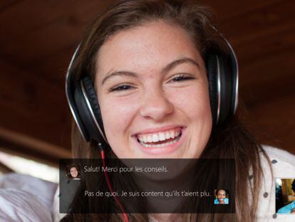 Skype integra en su aplicación el traductor simultáneo para las videollamadas