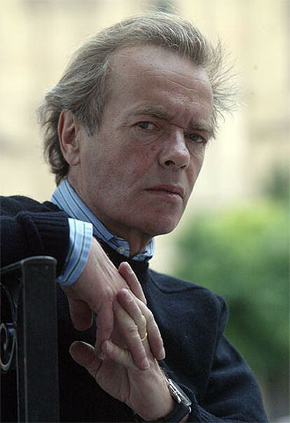 Martin Amis, ayer en Segovia.