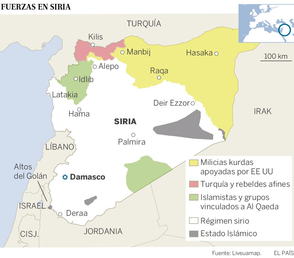 Guerra Siria: El Asad Negocia En Damasco Con Los Kurdos Apoyados Por EE ...