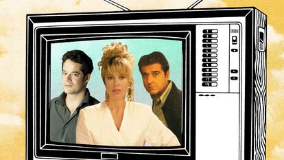 Jorge Sanz, Miriam Díaz-Aroca y Andrés Pajares, tres casos de actores que han cabalgado entre el cine y la televisión pero a los que la pequeña pantalla acabó encasillando.