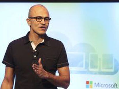 El consejero delegado de Microsoft, Satya Nadella. 