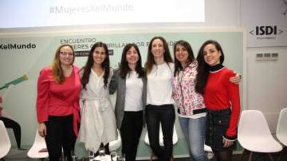 Participantes en la jornada 'Mujeres que brillan'