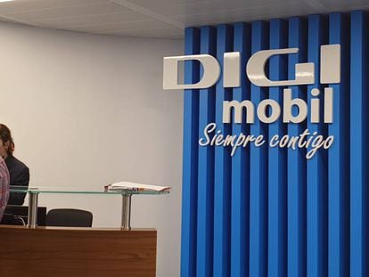 Oficinas de Digi mobil, en Madrid. 