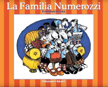 portada libro 'La familia Numerozzi', Fernando Krahn. Ediciones Ekaré