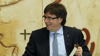 El president de la Generalitat, Carles Puigdemont.