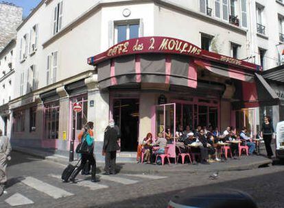Café des Deux Moulines, París. Película 'Amelie'