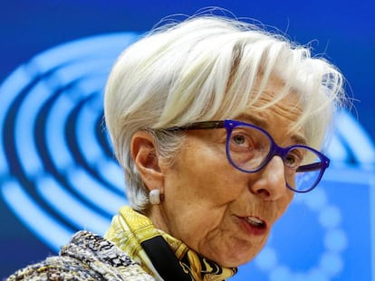 La presidenta del Banco Central Europeo, Christine Lagarde.