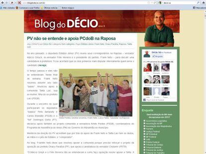 Entrada del blog de Decio S&aacute;,