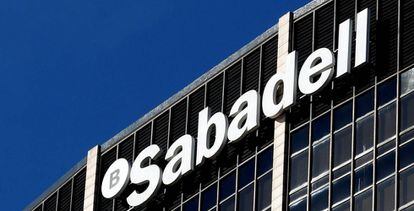 Logotipo de Banco Sabadell.