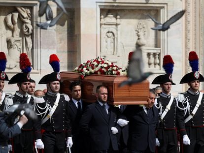 El funeral de Silvio Berlusconi, en imágenes